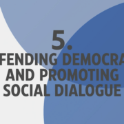 Defending Democracy and Promoting Social Dialogue - Managers Priorities EU Elections