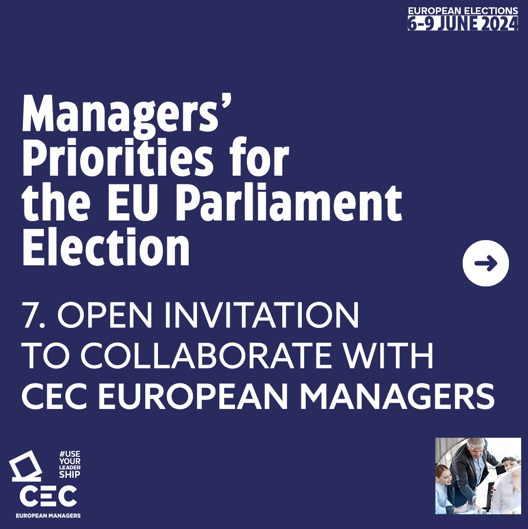 7/7 - Key Priorities - EU Elections: Invitation to collaborate 