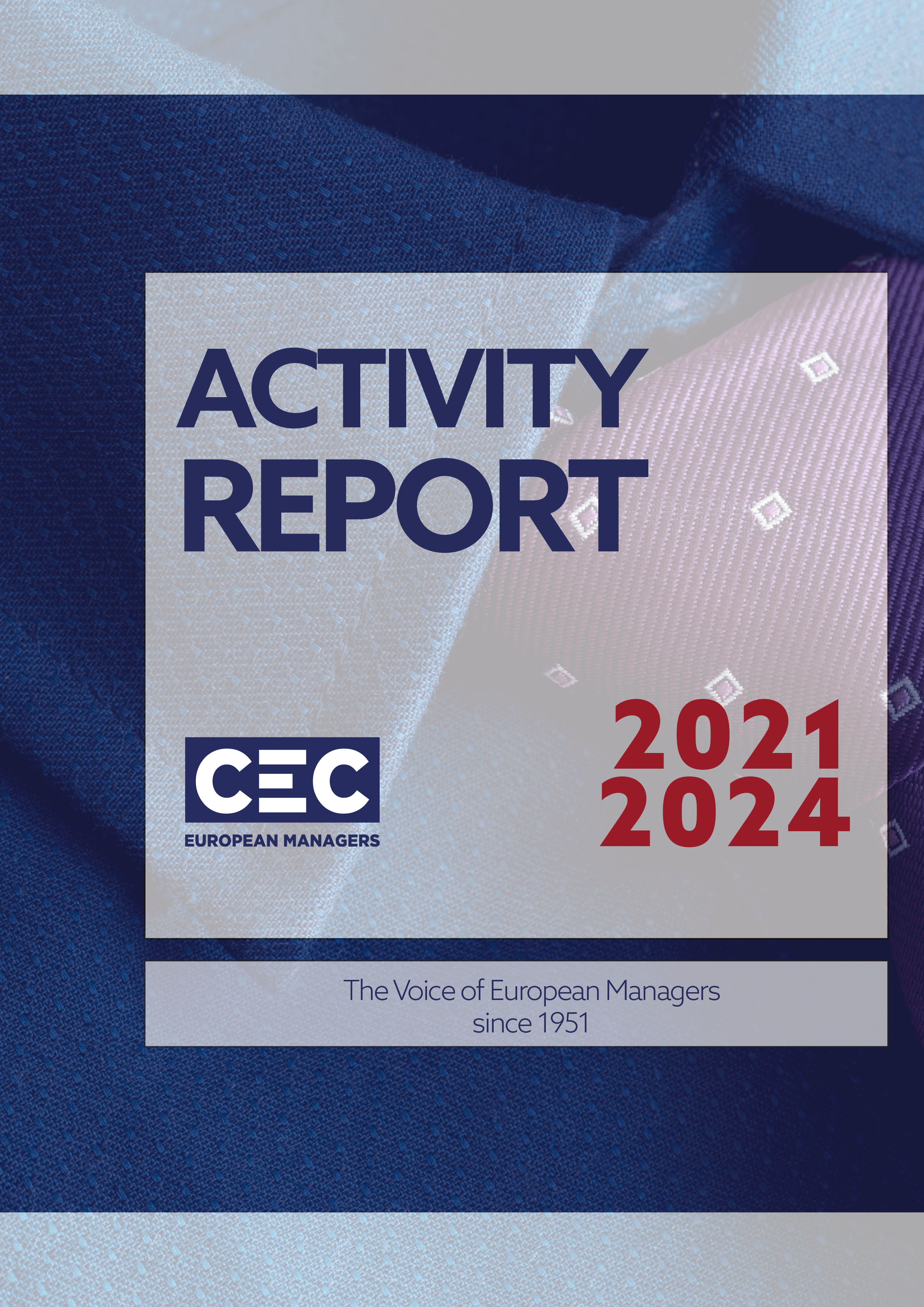 Cover Activity Report 2021 - 2024
