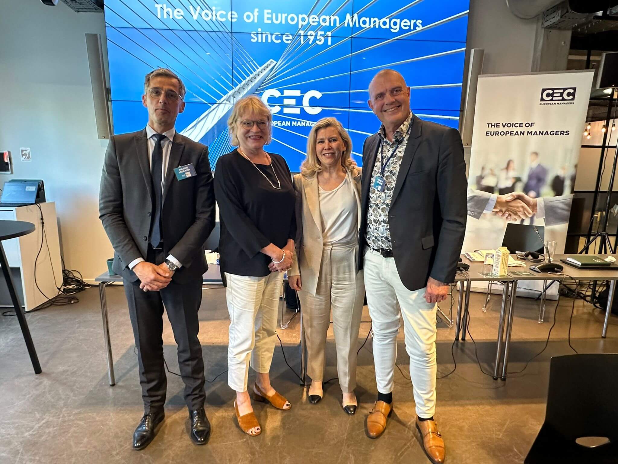 New Executive Board - 2024 - 2027 CEC European Managers 